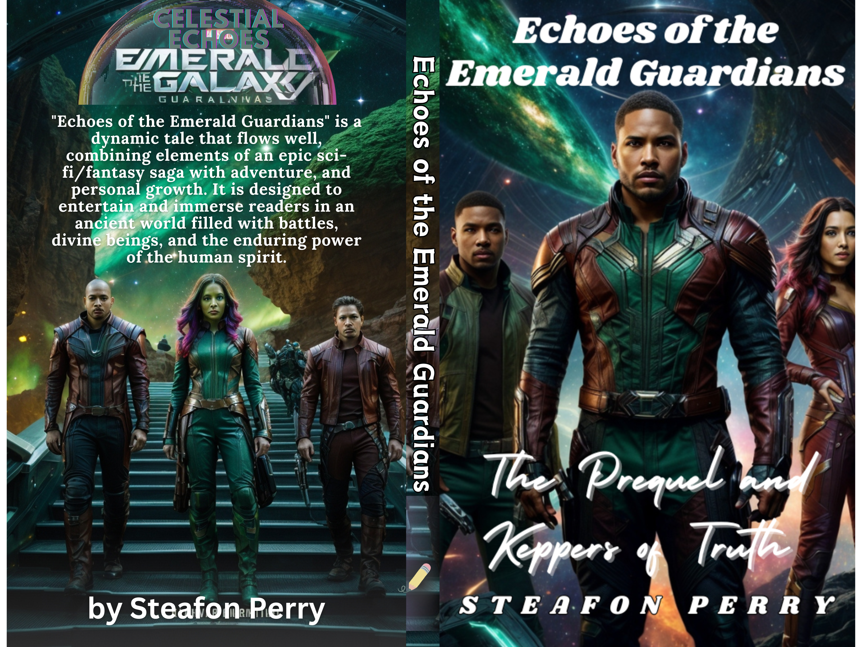 Echoes of the Emerald Guardians: a Epic Sci-Fi/Fantasy Saga